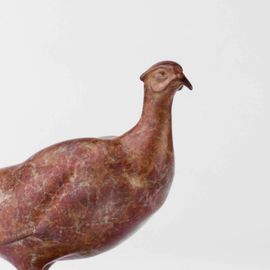 Bronze Pheasant Sculpture