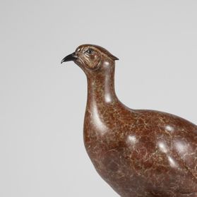 Bronze Pheasant Sculpture 