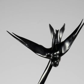 Bronze Swift Sculpture 